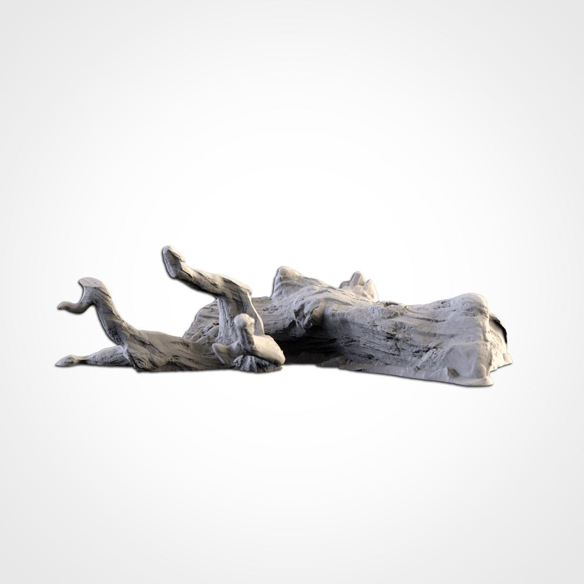 Dead Trees Terrain Set | 32mm Haunted Forest Scenery | Spooky Tabletop RPG Wargaming Trees | Gothic Woods Diorama