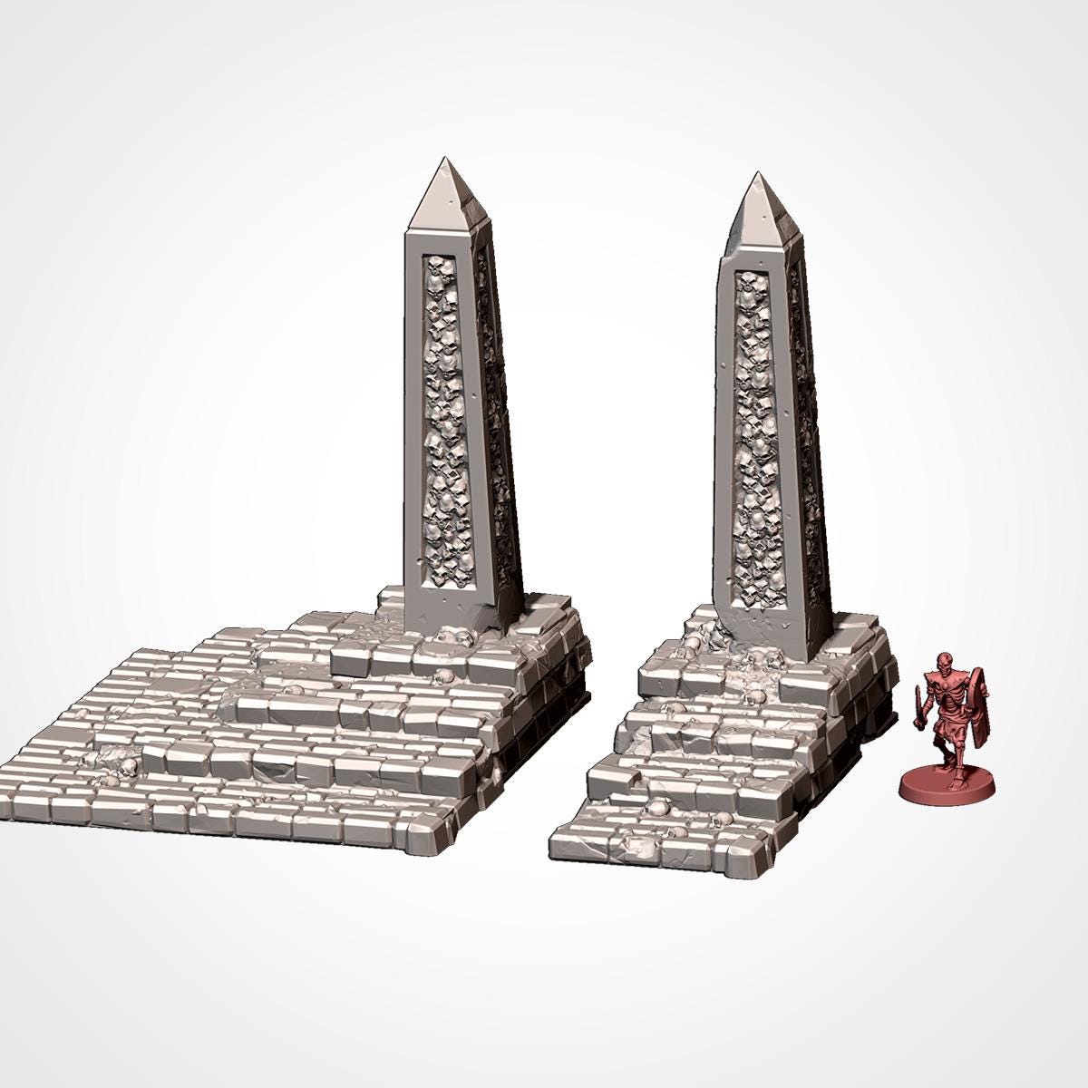 Cursed Mausoleum Terrain | 32mm Gothic Crypt Tomb Graveyard Scenery | Fantasy Tabletop Wargaming Building | Undead Haunted RPG Diorama