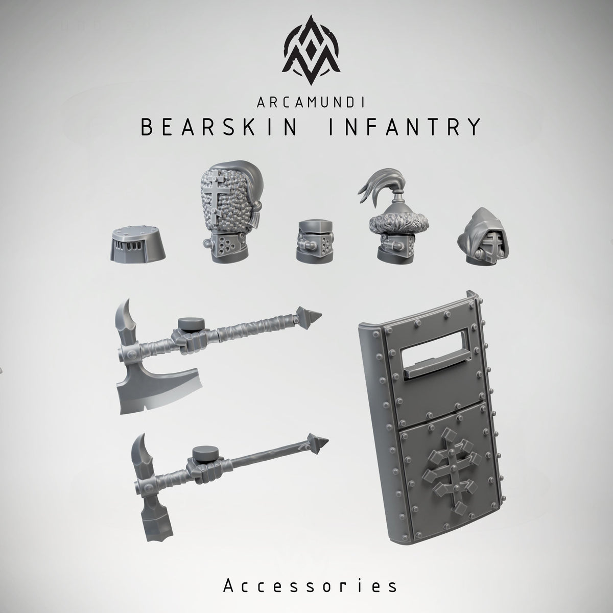 Heavy Machine Armor Infantry Miniature | 32mm Dieselpunk Armored Soldier Resin Mini | Unpainted Grimdark Wargaming Figure | Trench Knight