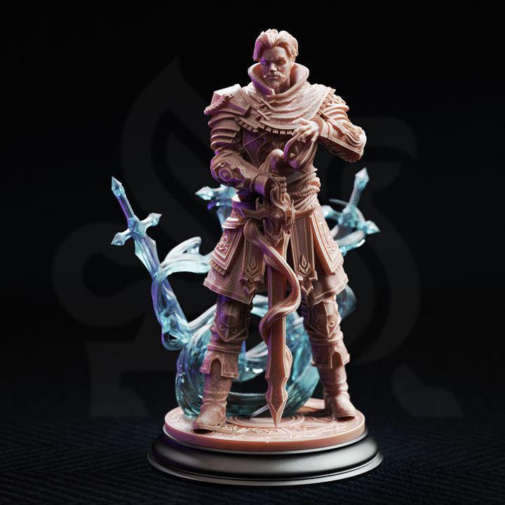 Wizard School Miniature Collection | 21 Mage Academy Resin Minis Bust & Hall Terrain Set | Unpainted Fantasy RPG Bundle | DnD Arcane Set