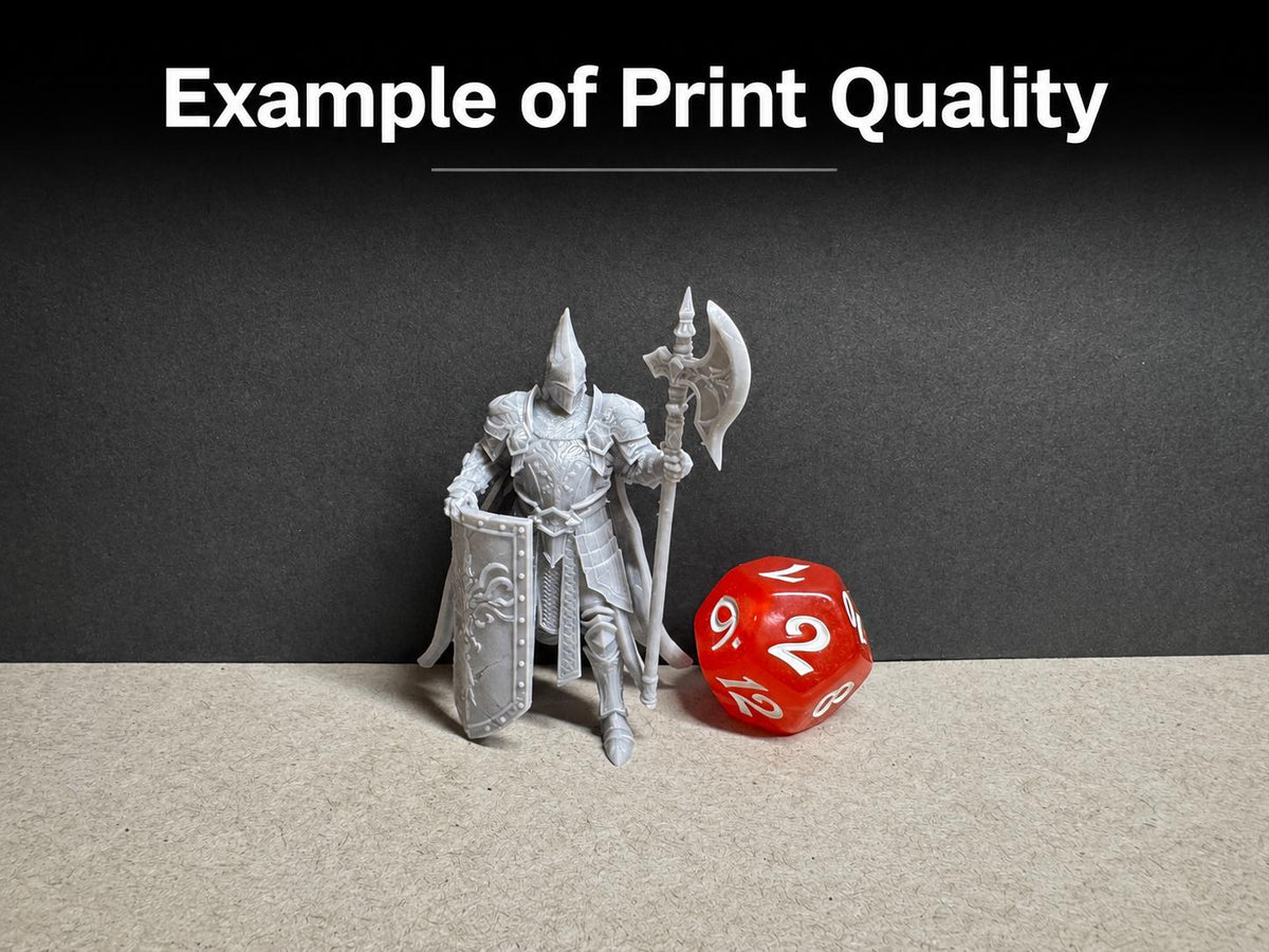 Grimdark Plague Campaign Miniature Collection | 21 Resin Minis Bust & Village Terrain Set | Unpainted Dark Fantasy RPG Bundle | DnD Knights
